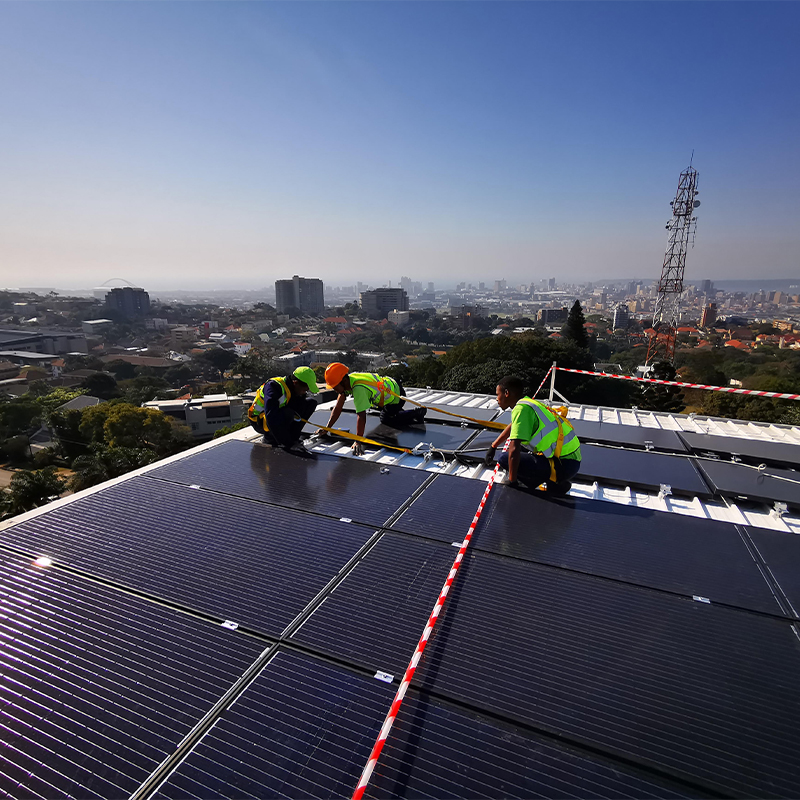 69kWp Grid Tied Solar System