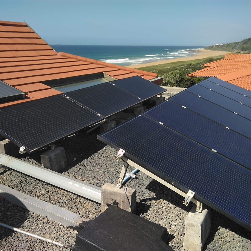 Schneider Hybrid Solar System