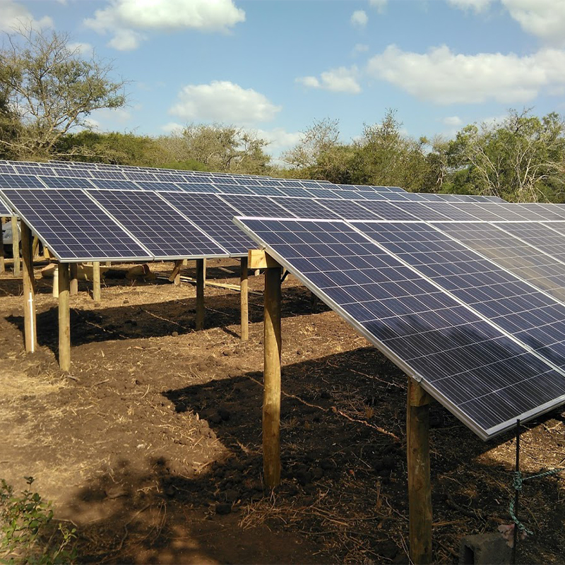 Off-Grid Solar Plant