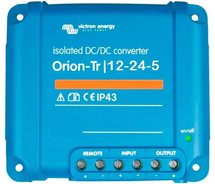 Orion-Tr 12/24-5A (120W) Isolated DC-DC converter