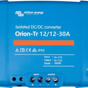 Orion-Tr 12/12-30A (360W) Isolated DC-DC converter