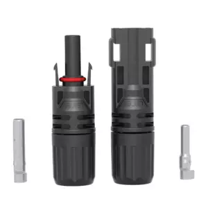 Solar connector pair MC4, 1x Male/1x Female