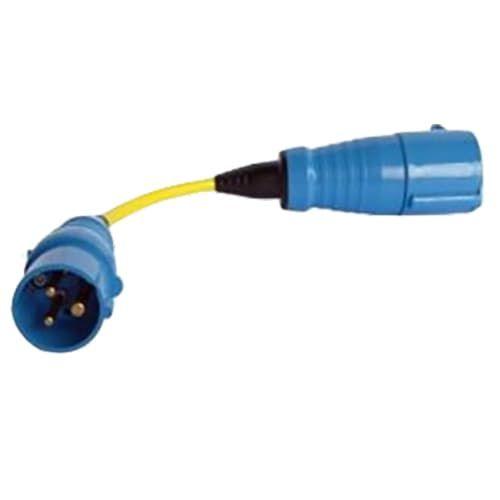 Adapter Cord 16A to 32A/250V-CEE Plug 16A/CEE Coupling 32A